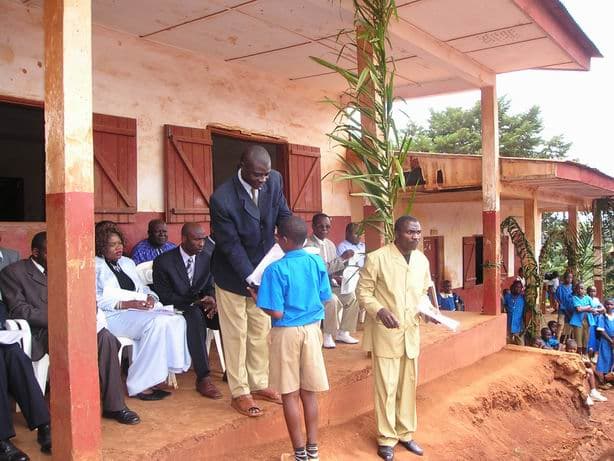 Operation Backpack school-supply distribution, Bangangté 2004 — photo 1 of 24
