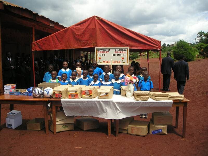 Operation Backpack school-supply distribution, Mbouda 2003 — photo 4 of 23