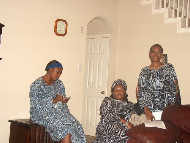 Royal visit of Chief Momo Jean-Claude of Foto to LAFABA in Dallas, 2008 — photo 1 of 13