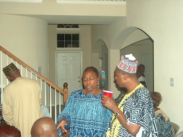 Royal visit of Chief Momo Jean-Claude of Foto to LAFABA in Dallas, 2008 — photo 2 of 13