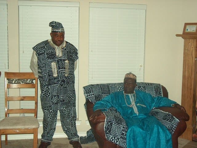 Royal visit of Chief Momo Jean-Claude of Foto to LAFABA in Dallas, 2008 — photo 5 of 13