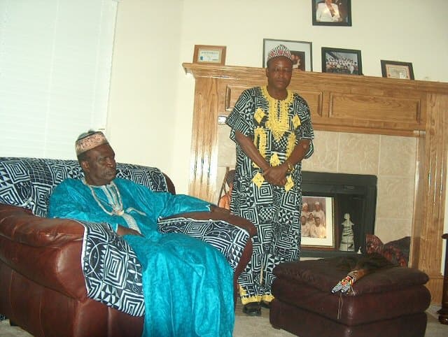 Royal visit of Chief Momo Jean-Claude of Foto to LAFABA in Dallas, 2008 — photo 6 of 13