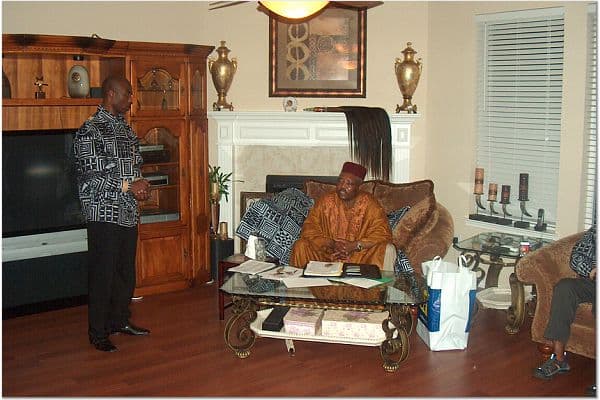 Royal visit of Chief David Tchoupé of Bandja to LAFABA in Dallas, 2008 — photo 1 of 23