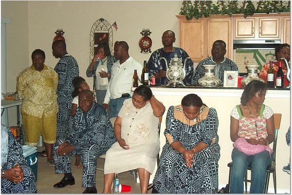 Royal visit of Chief David Tchoupé of Bandja to LAFABA in Dallas, 2008 — photo 5 of 23